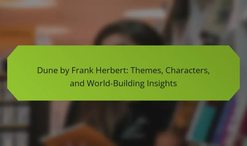 Dune by Frank Herbert: Themes, Characters, and World-Building Insights