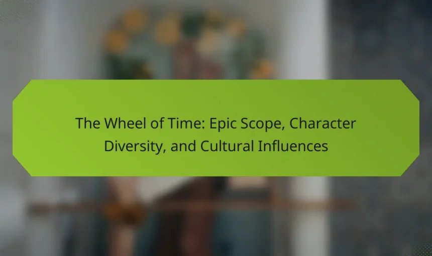 The Wheel of Time: Epic Scope, Character Diversity, and Cultural Influences